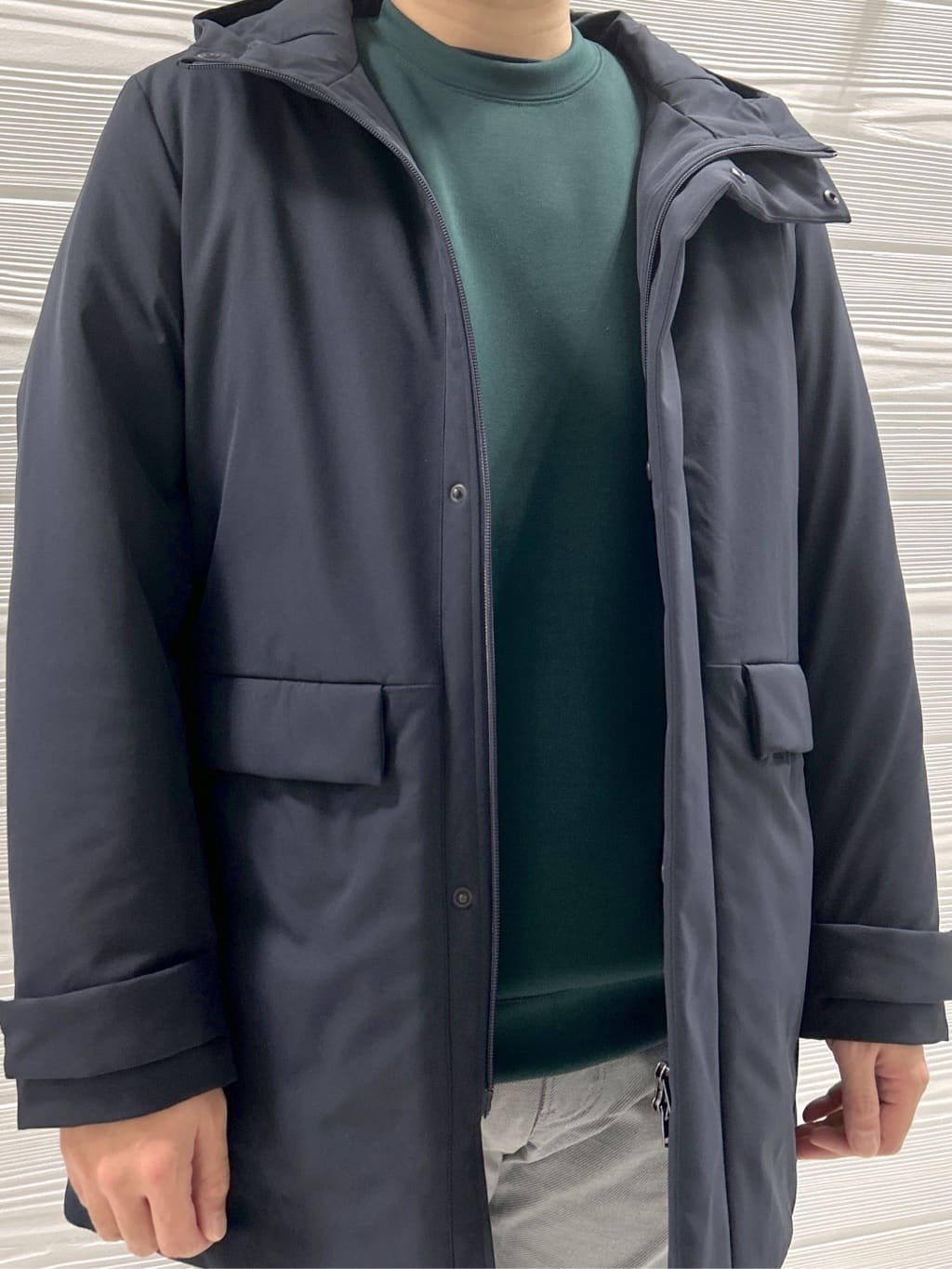 すーさんの「TAKEO KIKUCHI｜【Made in JAPAN】播州織 ストレッチ パンツ」を使ったコーディネート