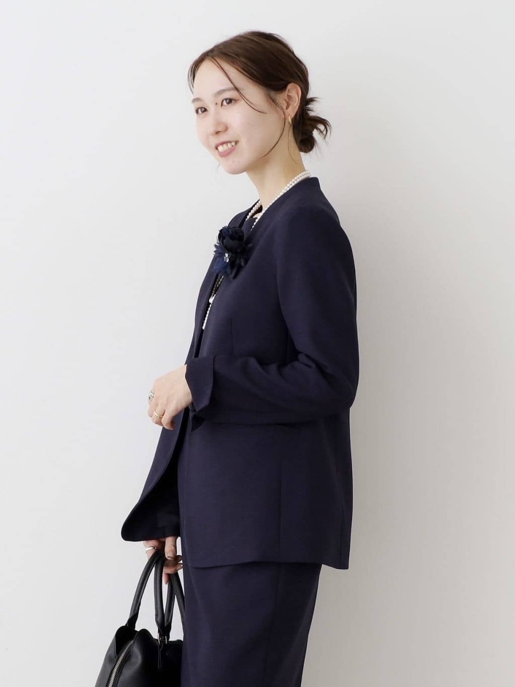 mitsukiさんの「INDIVI｜フラワーコサージュ」を使ったコーディネート
