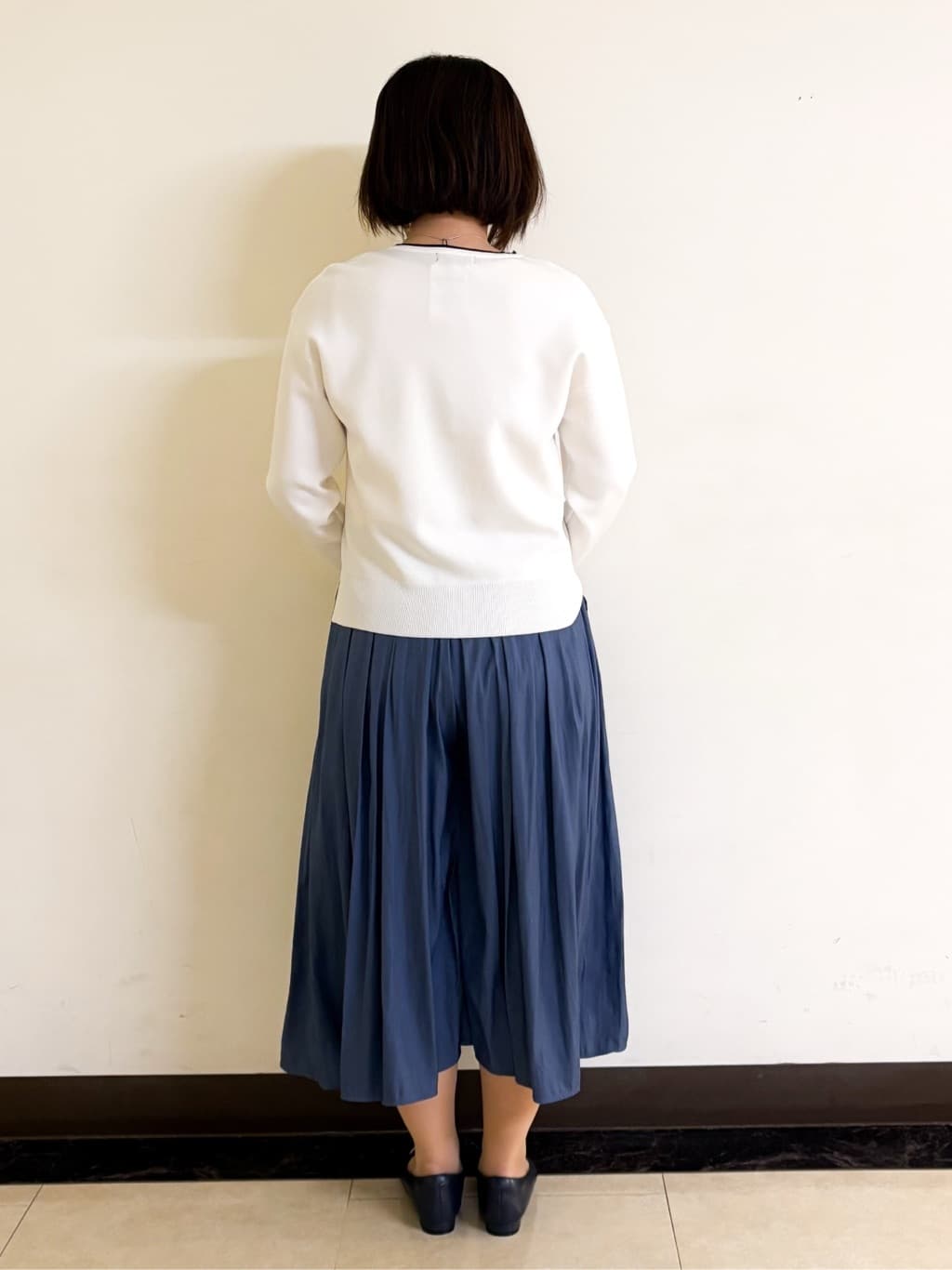 ミヨさんの「Reflect｜◆【WEB限定カラーあり／セットアップ可】ダブルジャカードニット」を使ったコーディネート