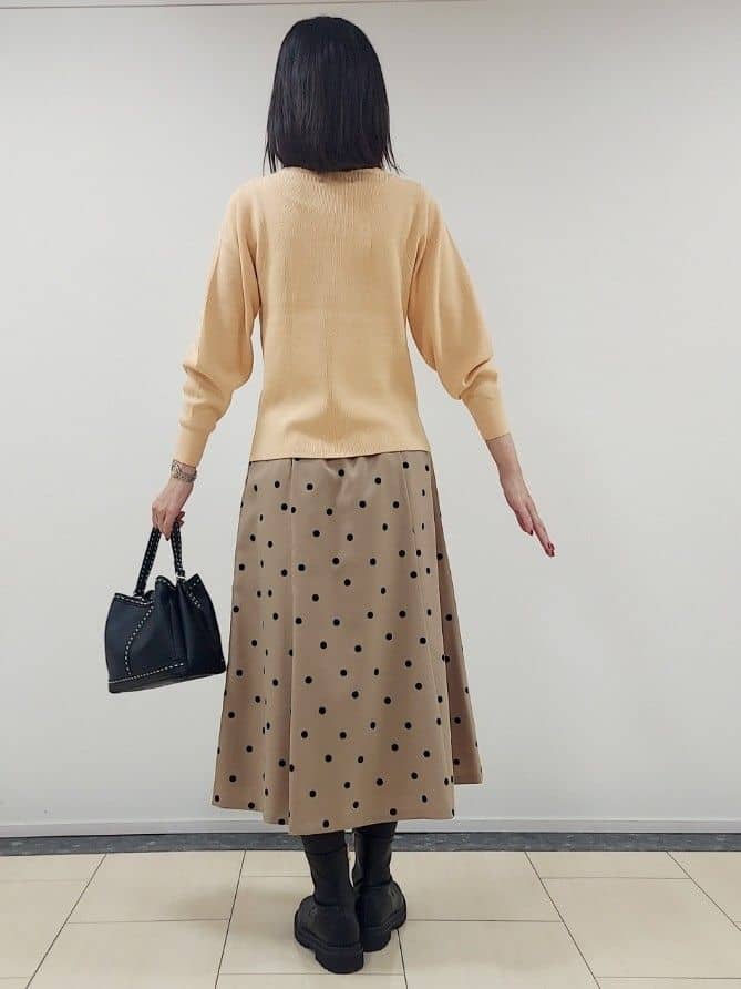 saiさんの「Reflect｜◆【夏SALE／手洗い可】パフスリーブニット」を使ったコーディネート