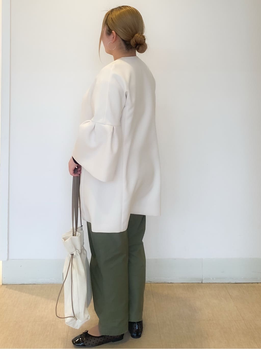 MIINAさんの「OPAQUE.CLIP｜【定番/6color】名品フラットバレエシューズ」を使ったコーディネート
