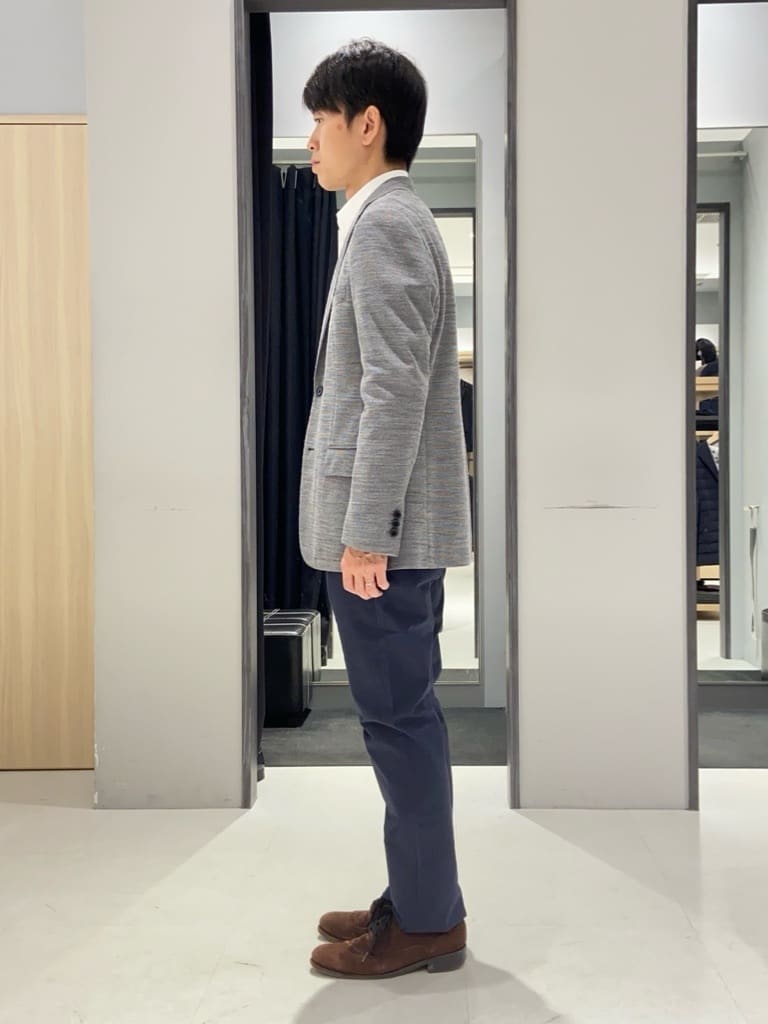 わいずみさんの「TAKEO KIKUCHI｜【Made in JAPAN】ブロード レギュラーカラー ドレスシャツ」を使ったコーディネート