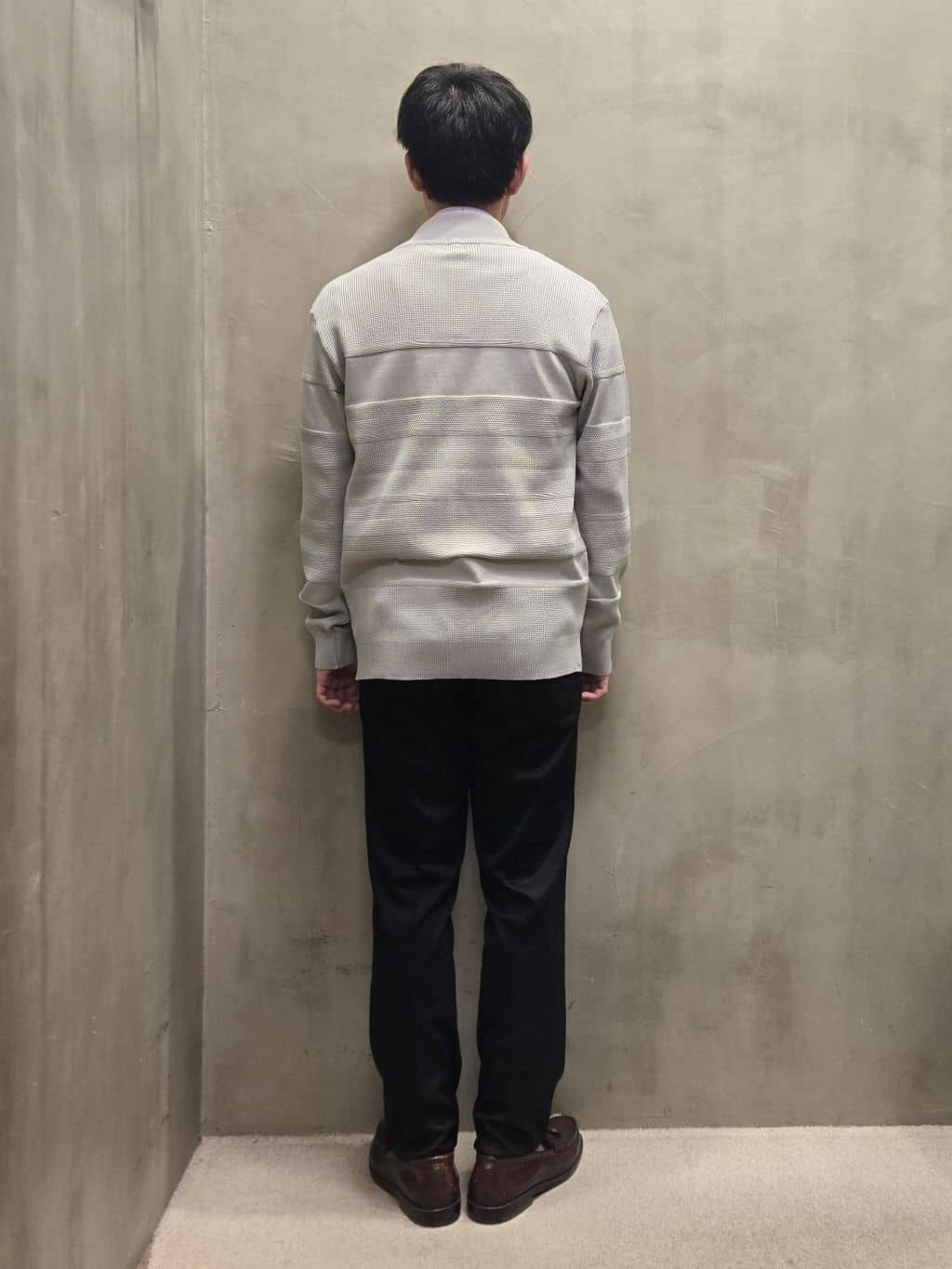 白木駆さんの「TAKEO KIKUCHI｜【Made in JAPAN】市松紋 ドレスシャツ」を使ったコーディネート