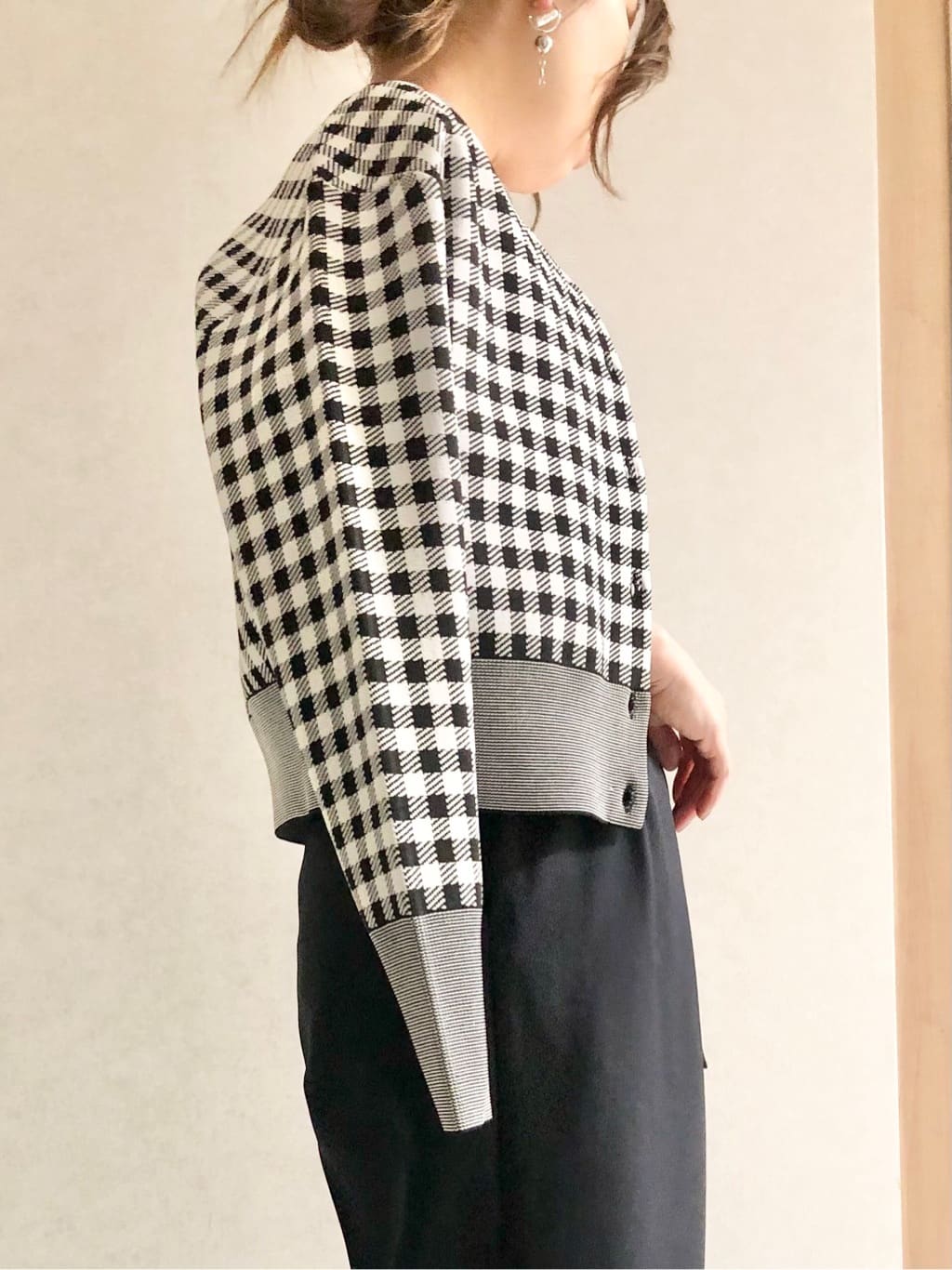 sayuさんの「UNTITLED｜◆【セットアップ可能】スポンディッシュ カーディガン」を使ったコーディネート