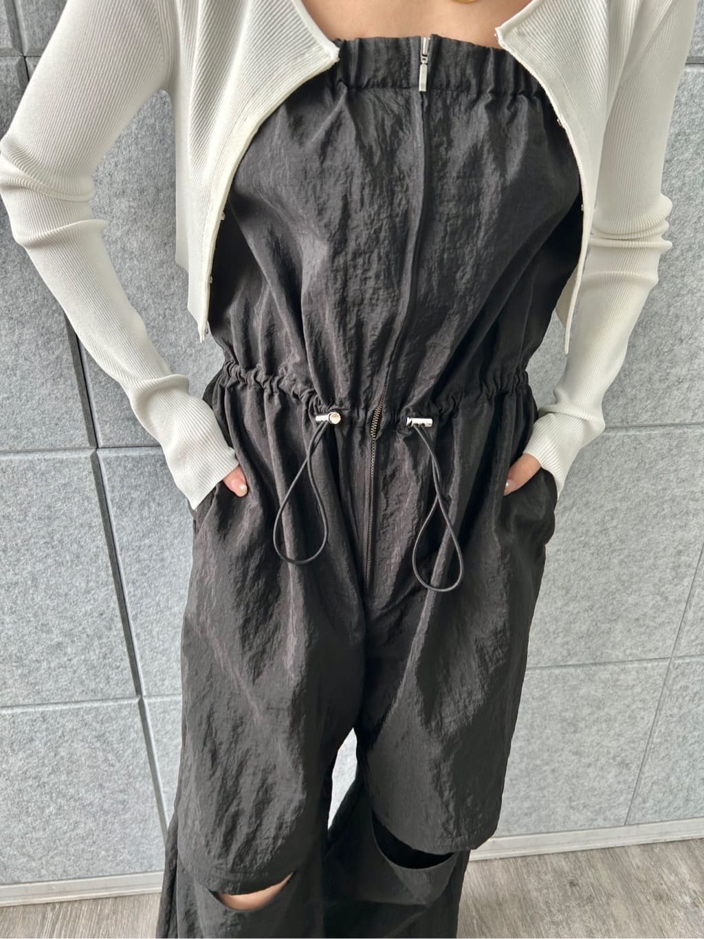 harunaさんの「CODE A｜nylon utility all－in－one」を使ったコーディネート