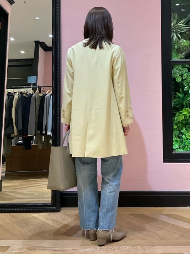 maruさんの「DRESSTERIOR｜◆スクエアシュリンクレザー トートバッグ」を使ったコーディネート