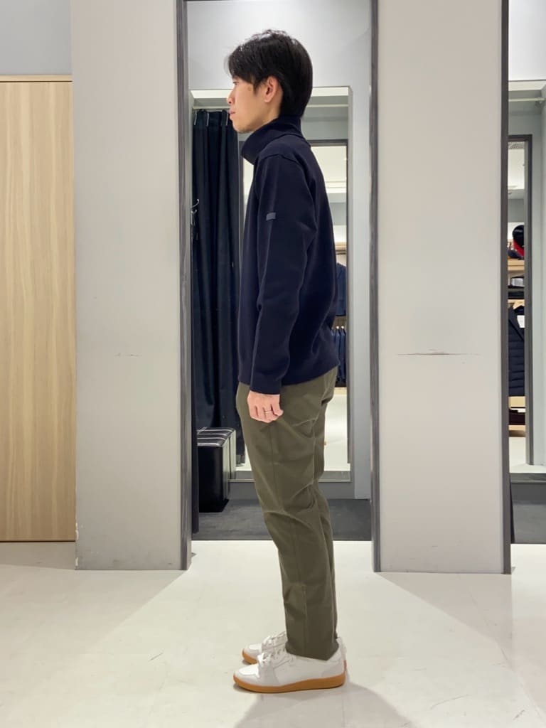 わいずみさんの「TAKEO KIKUCHI｜【DOWN FABRIC】ダウンファブリック スタンドカラーブルゾン」を使ったコーディネート