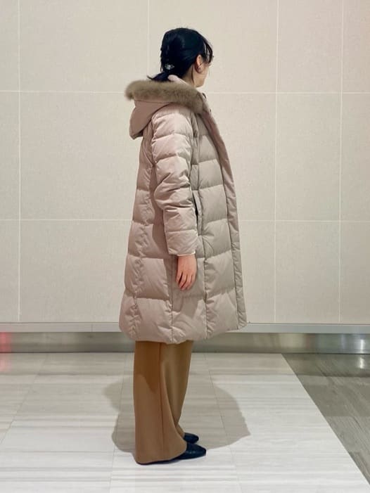 YUMIさんの「UNTITLED｜◆【洗える/体型カバー】コットンウールプルオーバーニット」を使ったコーディネート