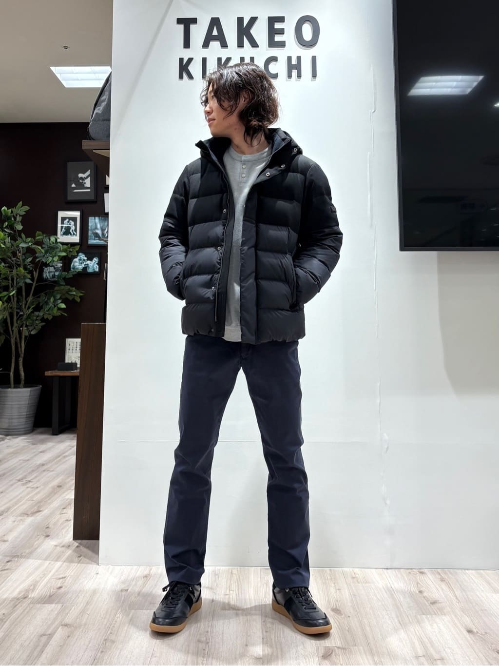 Kaiさんの「TAKEO KIKUCHI｜【全7サイズ&times;8色展開！】トップマルチヘリンボン パンツ」を使ったコーディネート