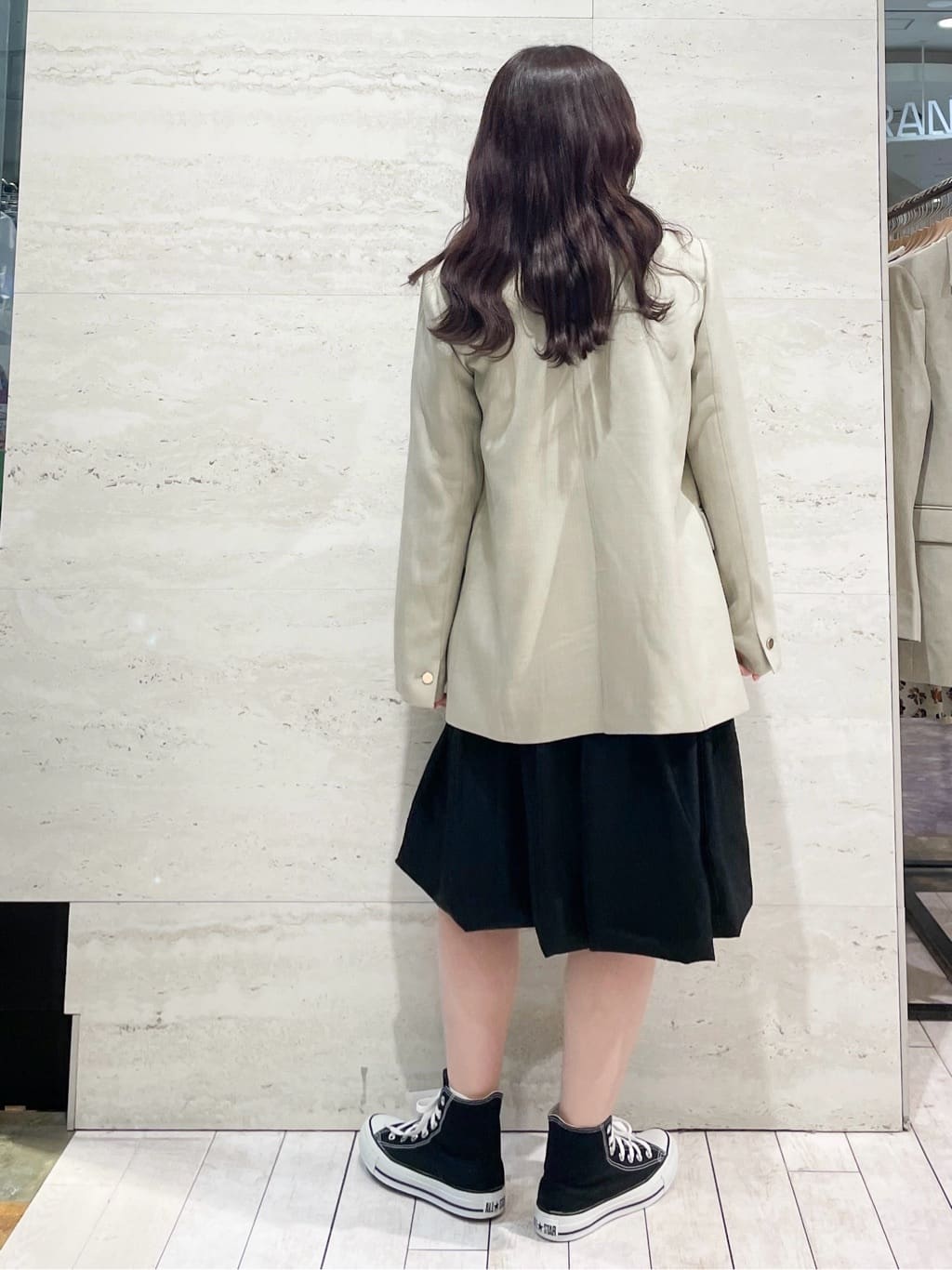 かほさんの「OPAQUE.CLIP｜CONVERSE キャンバス オールスター HI」を使ったコーディネート