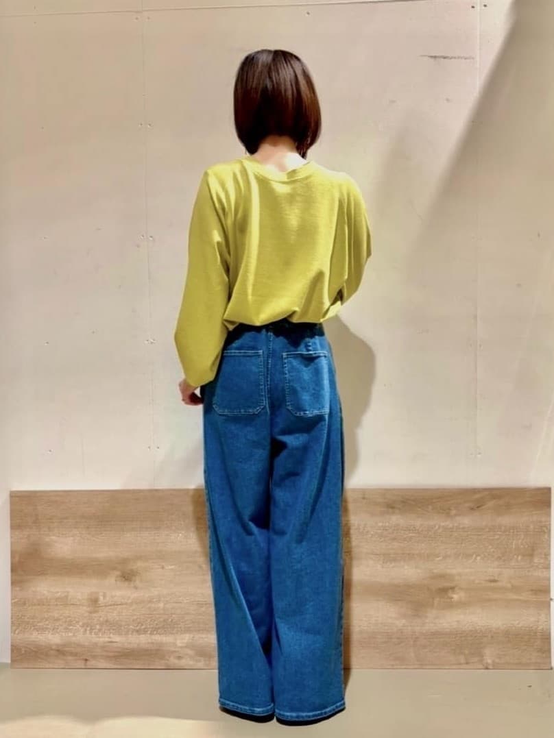 すずさんの「SHOO･LA･RUE｜◆プリーツ巾着ショルダーバッグ」を使ったコーディネート