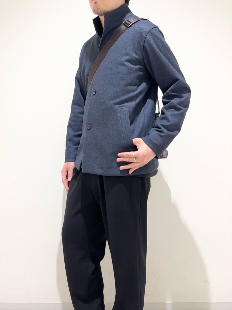 及川さんの「TAKEO KIKUCHI｜【DOWN FABRIC】ダウンファブリック スタンドカラーブルゾン」を使ったコーディネート