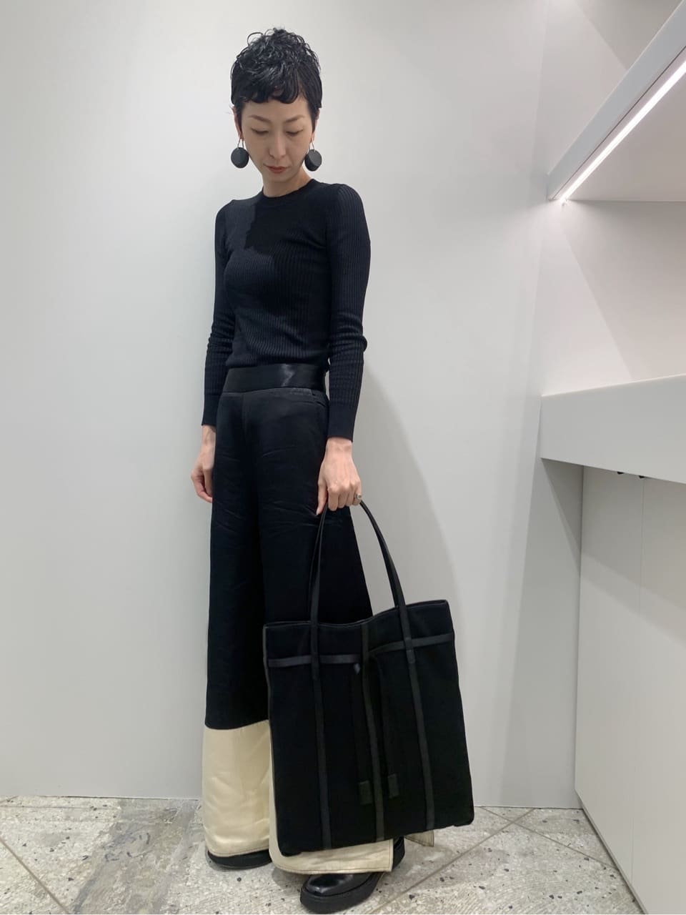 Kさんの「HIROKO HAYASHI｜PANIER（パニエ） トートバッグL」を使ったコーディネート