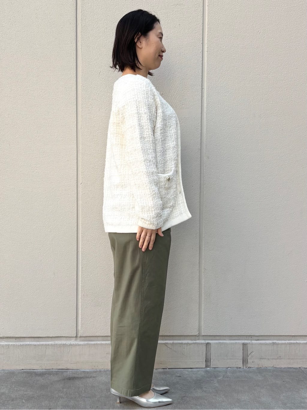 mhさんの「OPAQUE.CLIP｜シンプルデイリーベルト」を使ったコーディネート