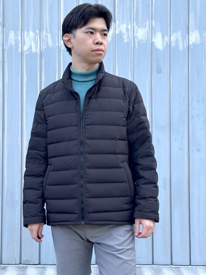 イッシーさんの「TAKEO KIKUCHI｜【3WAY】ジャカード グレンチェック ダウンライナー ブルゾン」を使ったコーディネート