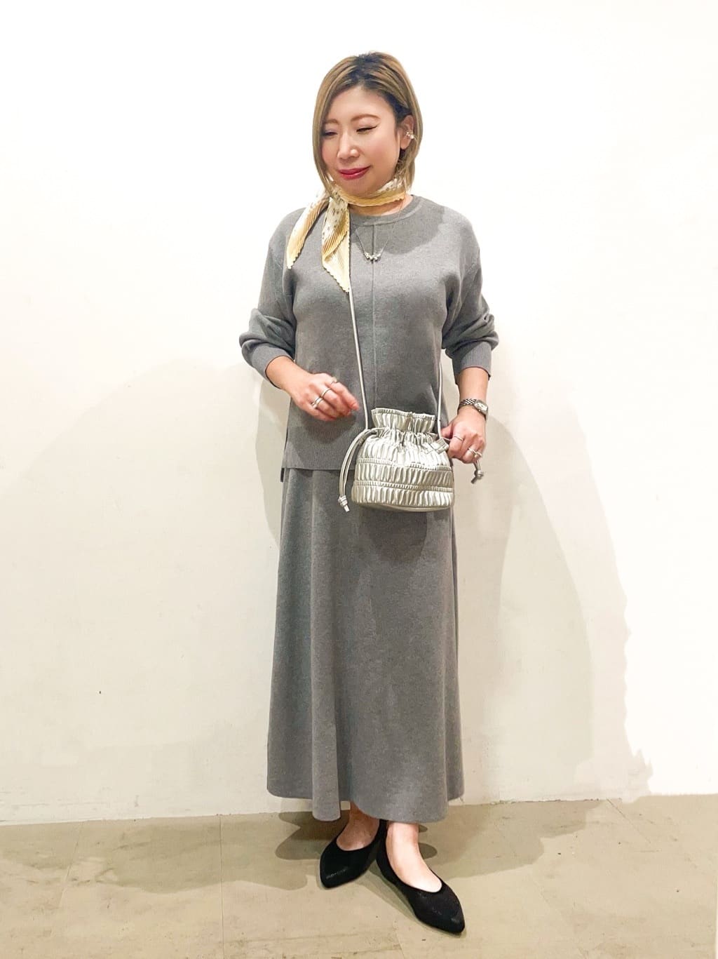 Ricoさんの「SHOO･LA･RUE｜◆ストレッチアーモンドトゥパンプス」を使ったコーディネート