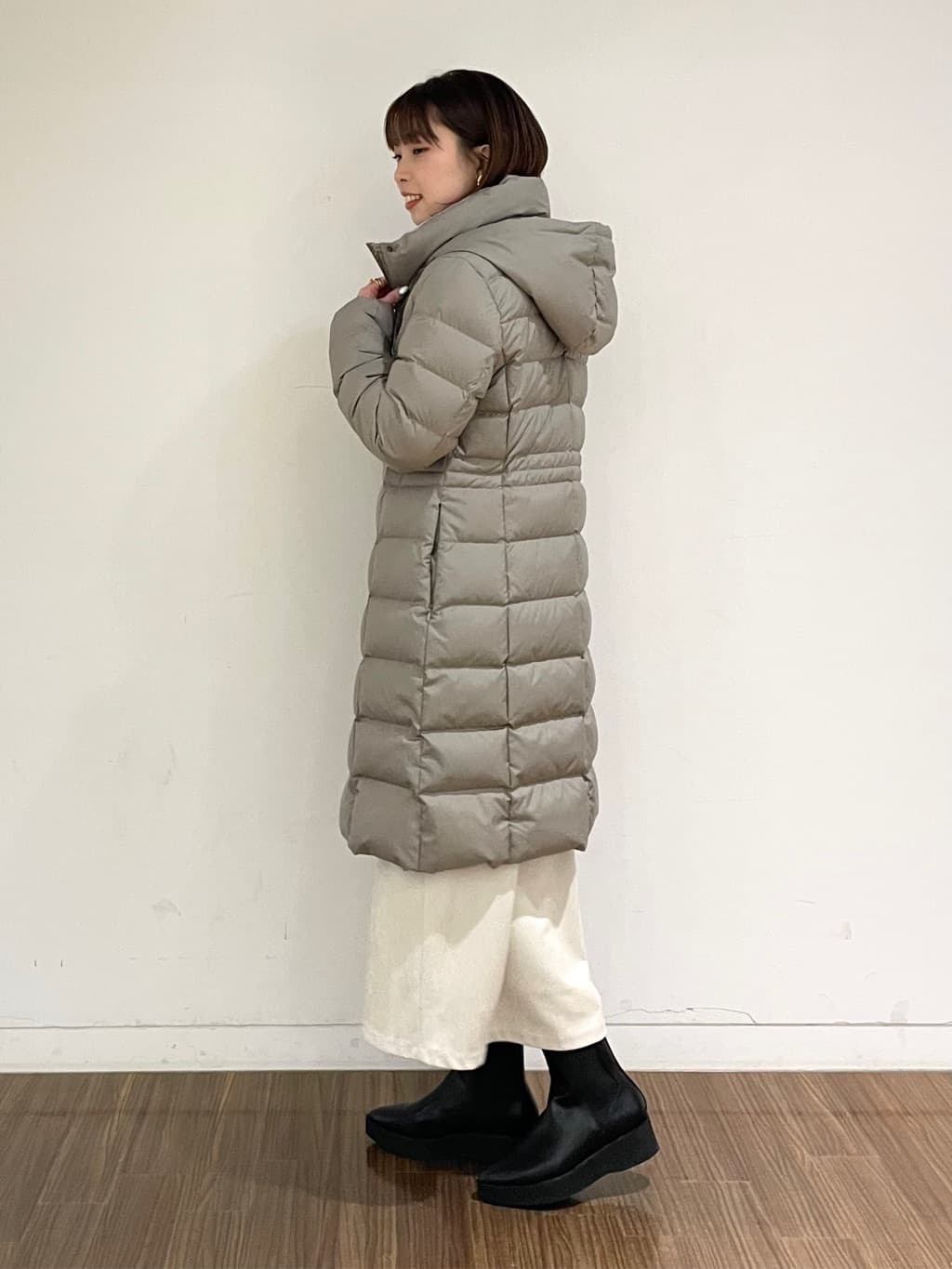 ねねさんの「INDIVI｜【マルチWAY】3点セットパール調ネックレス」を使ったコーディネート