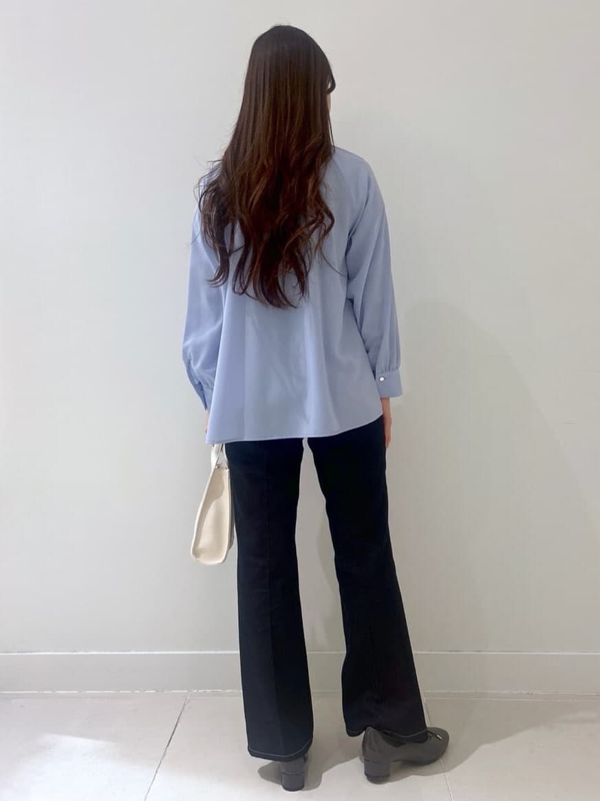 kahoさんの「index｜《丈が選べる》ストレートデニムパンツ【洗濯機洗い可】」を使ったコーディネート