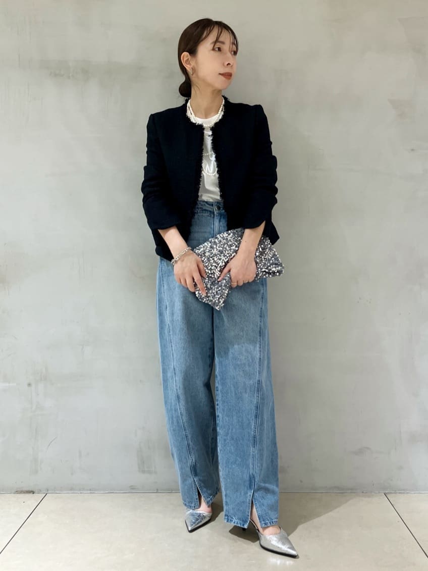 tomoさんの「UNTITLED｜【マルチWAY】3点セットパール調ネックレス」を使ったコーディネート