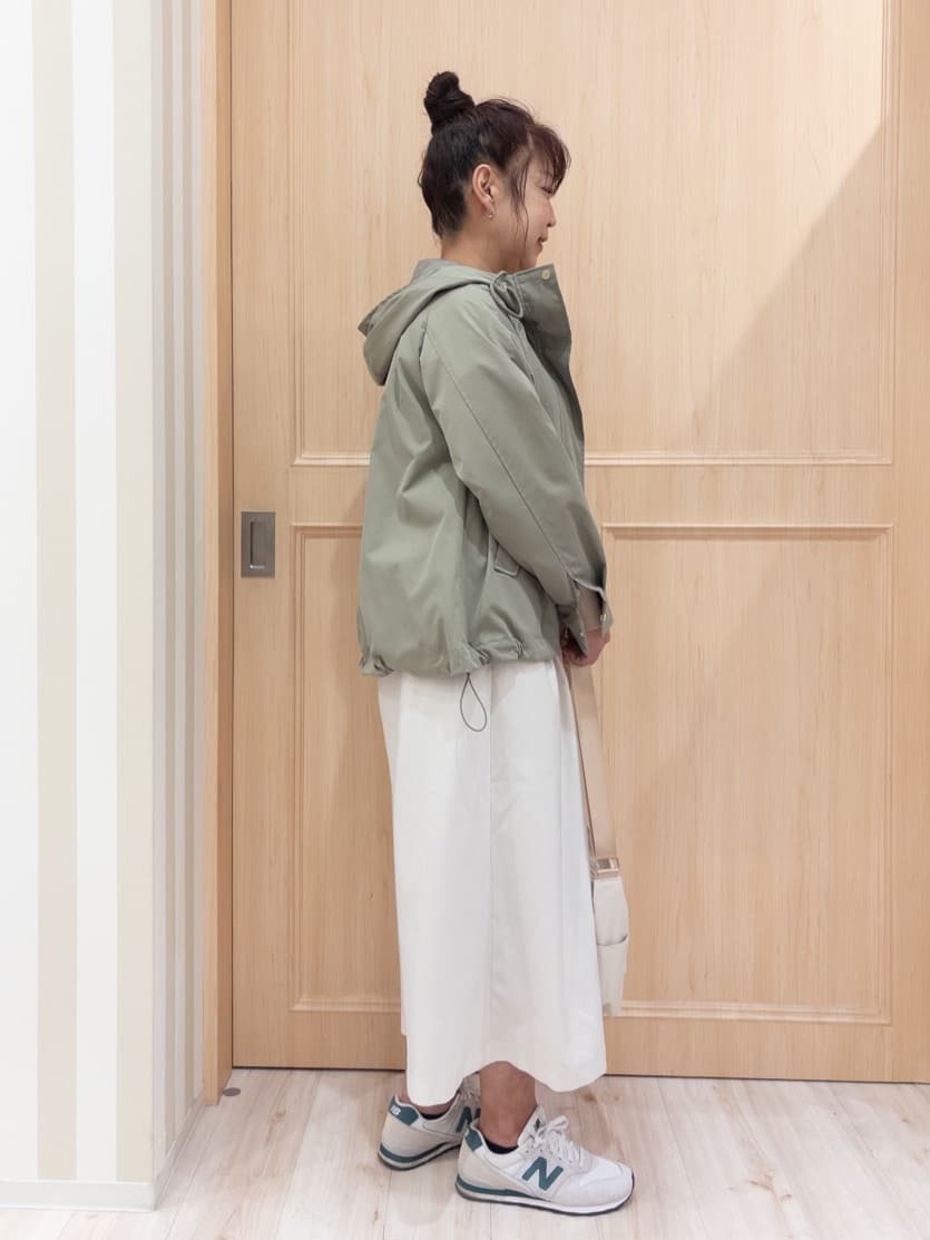 モランさんの「SHOO･LA･RUE｜◆【洗える/S-LL/ちくちくしにくい】大人のための ロゴ入りスウェットライクニット」を使ったコーディネート