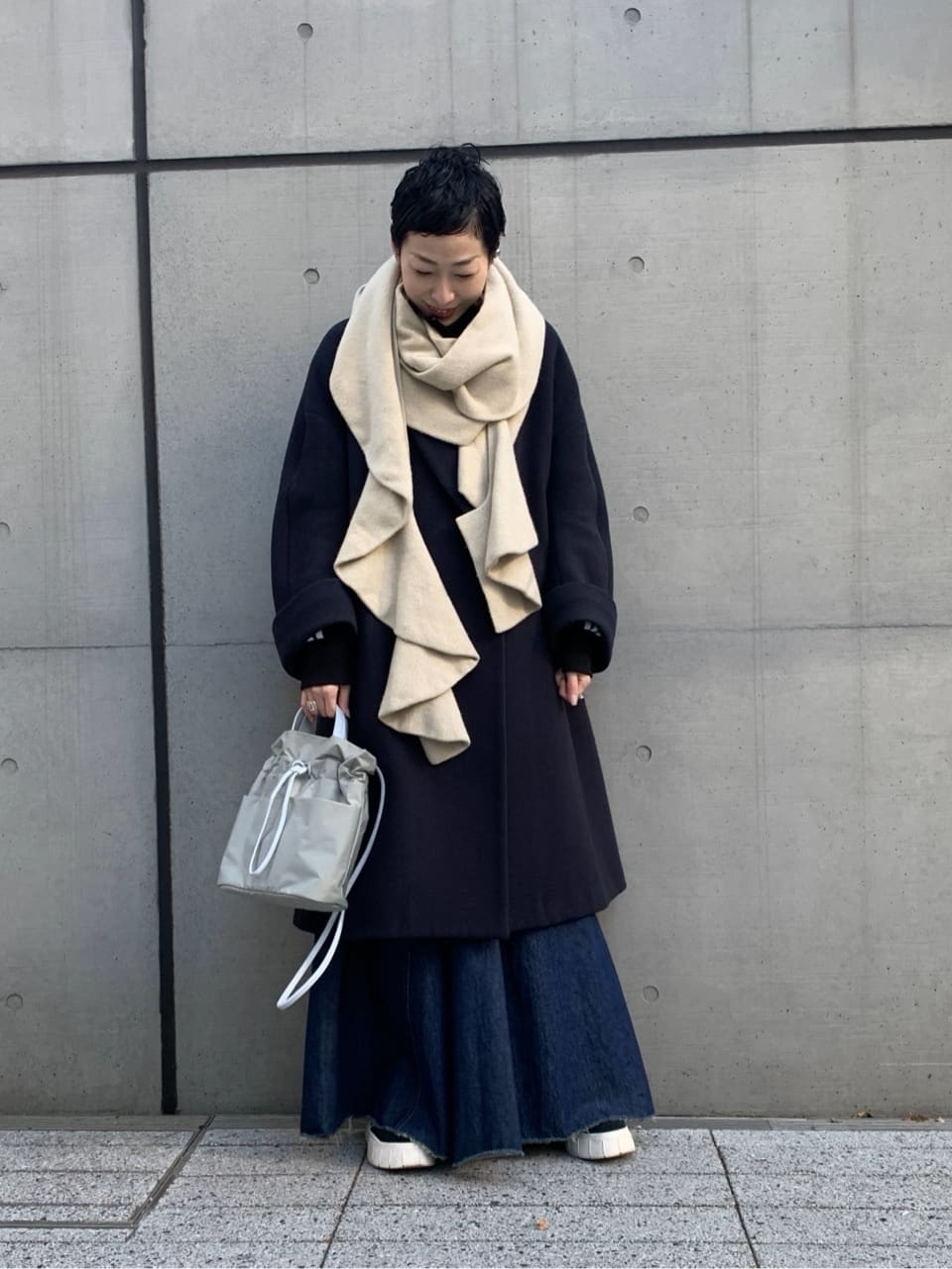 Kさんの「HIROKO HAYASHI｜LUINI（ルイーニ）ショルダーバッグ」を使ったコーディネート