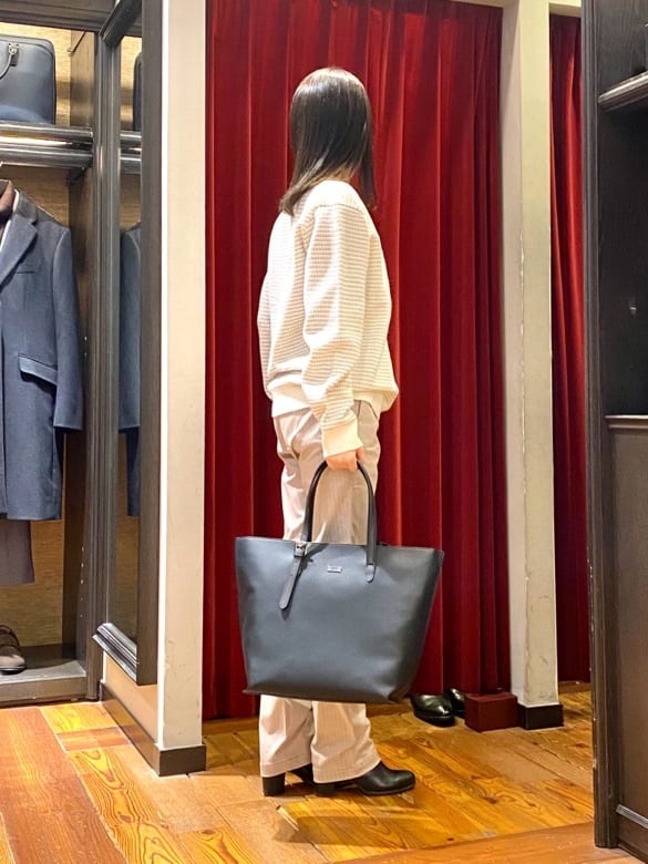かわぴーさんの「TAKEO KIKUCHI｜【Made in JAPAN】播州織 ヘリンボン ストレート パンツ」を使ったコーディネート
