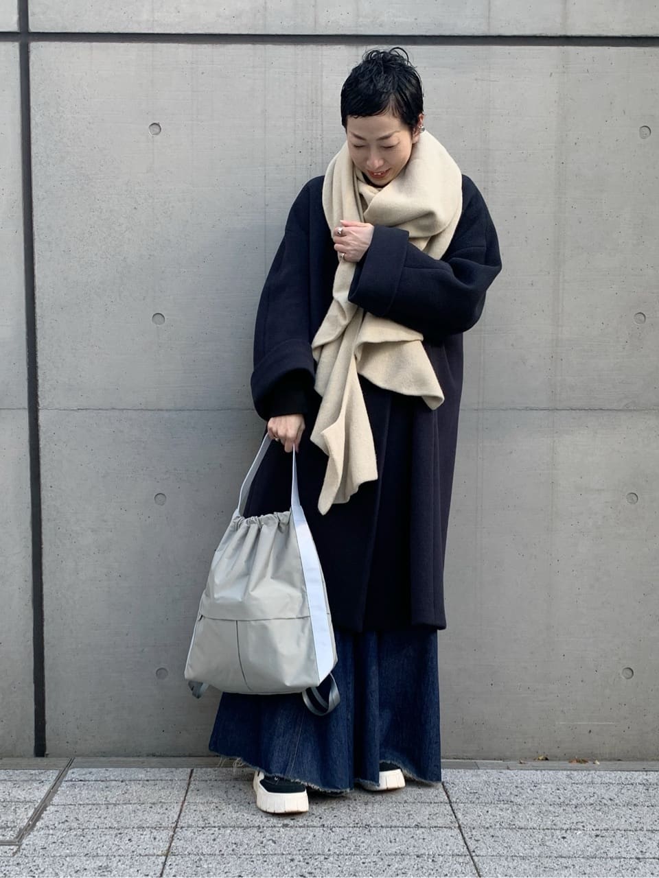 Kさんの「HIROKO HAYASHI｜LUINI（ルイーニ）2wayナップサック」を使ったコーディネート