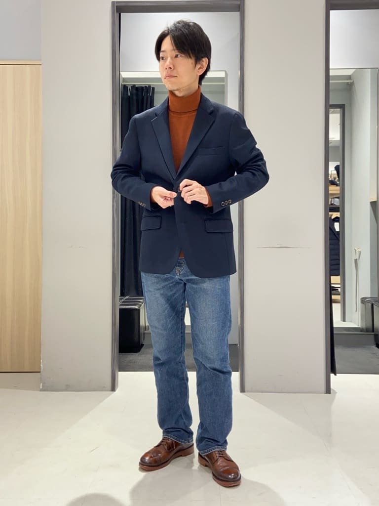 わいずみさんの「TAKEO KIKUCHI｜【モンスターストレッチ】日本製 ウォッシュド デニムパンツ」を使ったコーディネート
