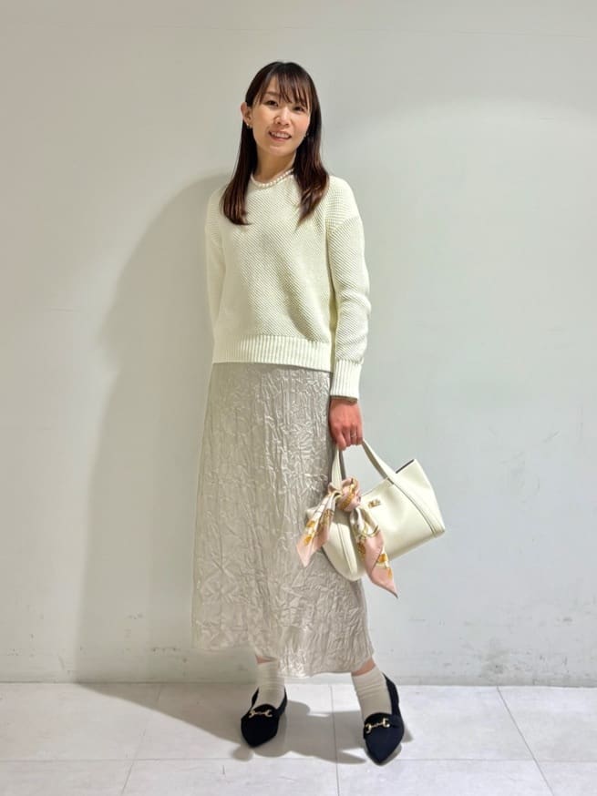 erikoさんの「UNTITLED｜【セレモニー】淡水パールショートネック」を使ったコーディネート