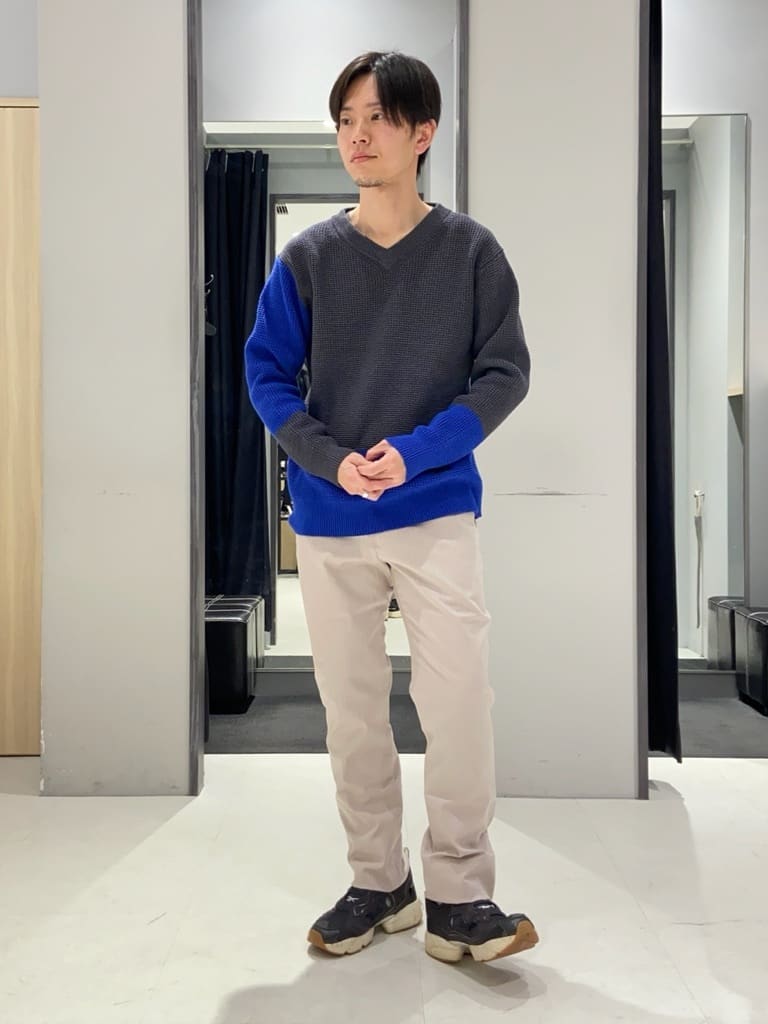 わいずみさんの「TAKEO KIKUCHI｜【DOWN FABRIC】ダウンファブリック スタンドカラーブルゾン」を使ったコーディネート
