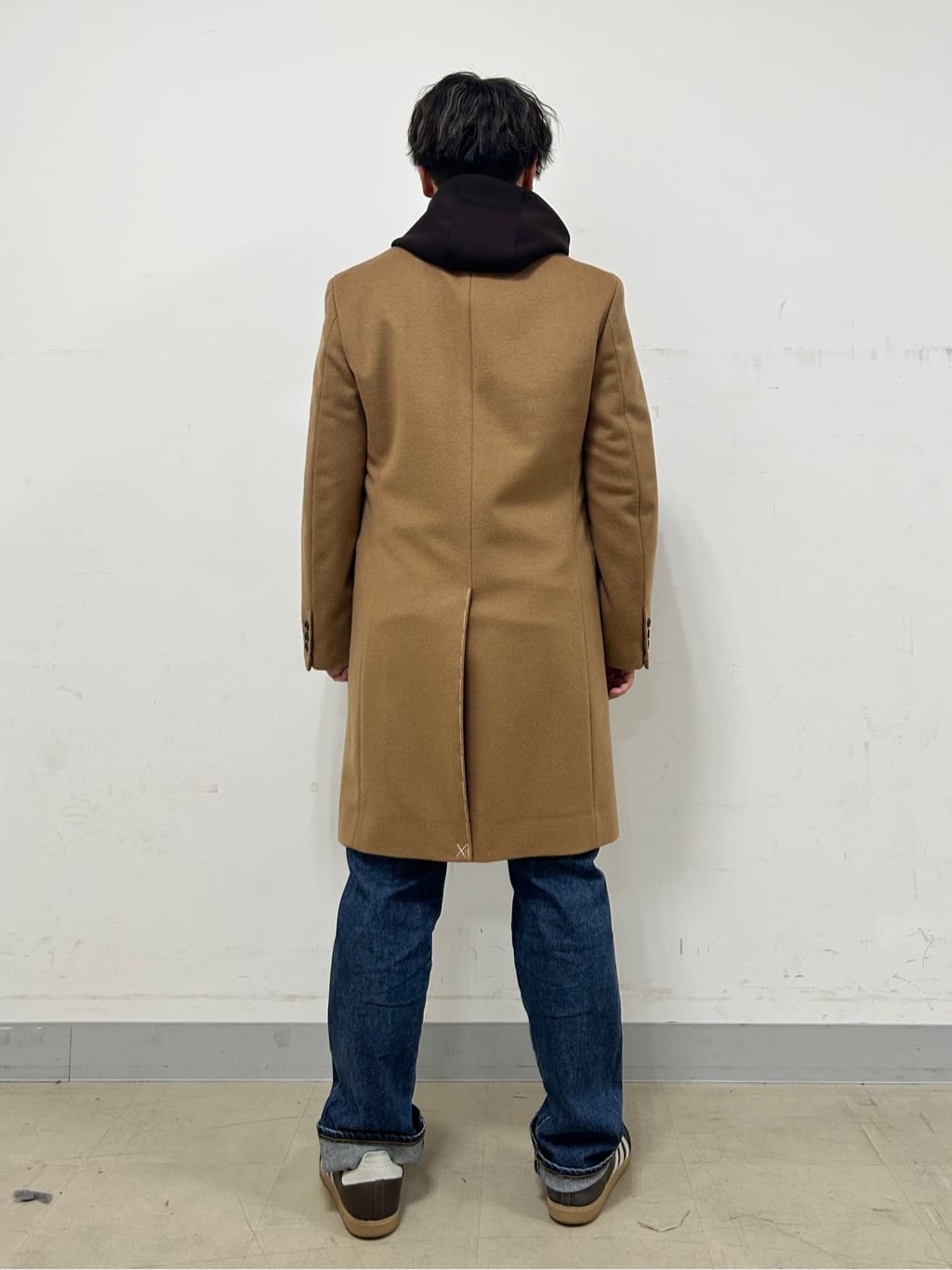Hiroさんの「TAKEO KIKUCHI｜ウールカシミヤブレンド チェスターコート」を使ったコーディネート