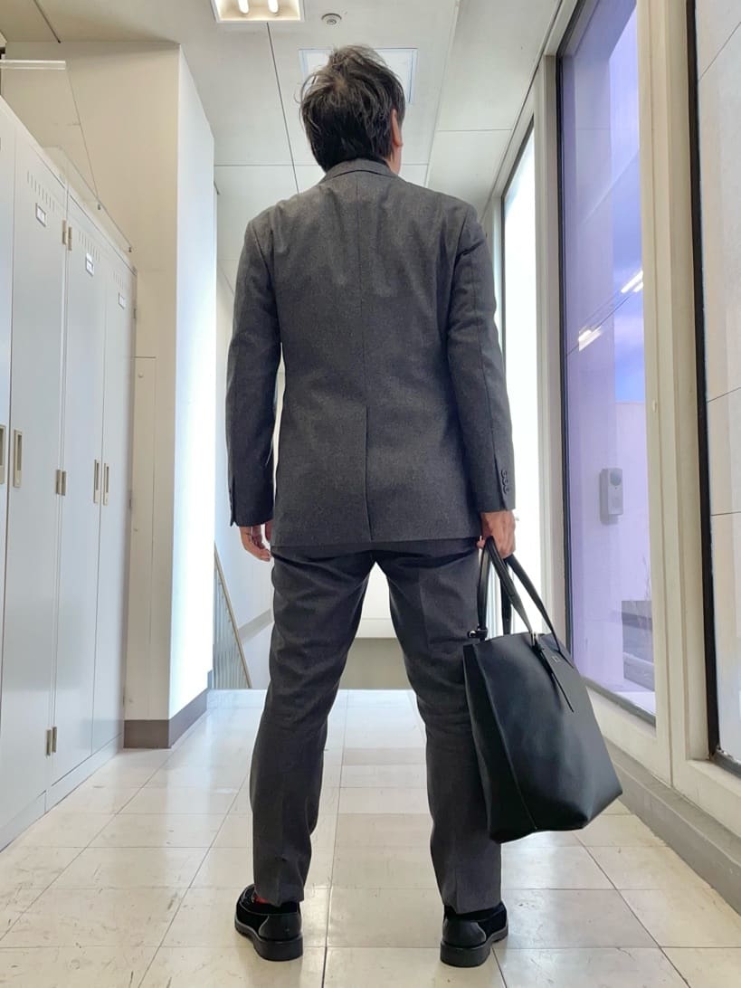 MAKOTO AIさんの「TAKEO KIKUCHI｜【Made in JAPAN】TANGOストライプ ネクタイ」を使ったコーディネート