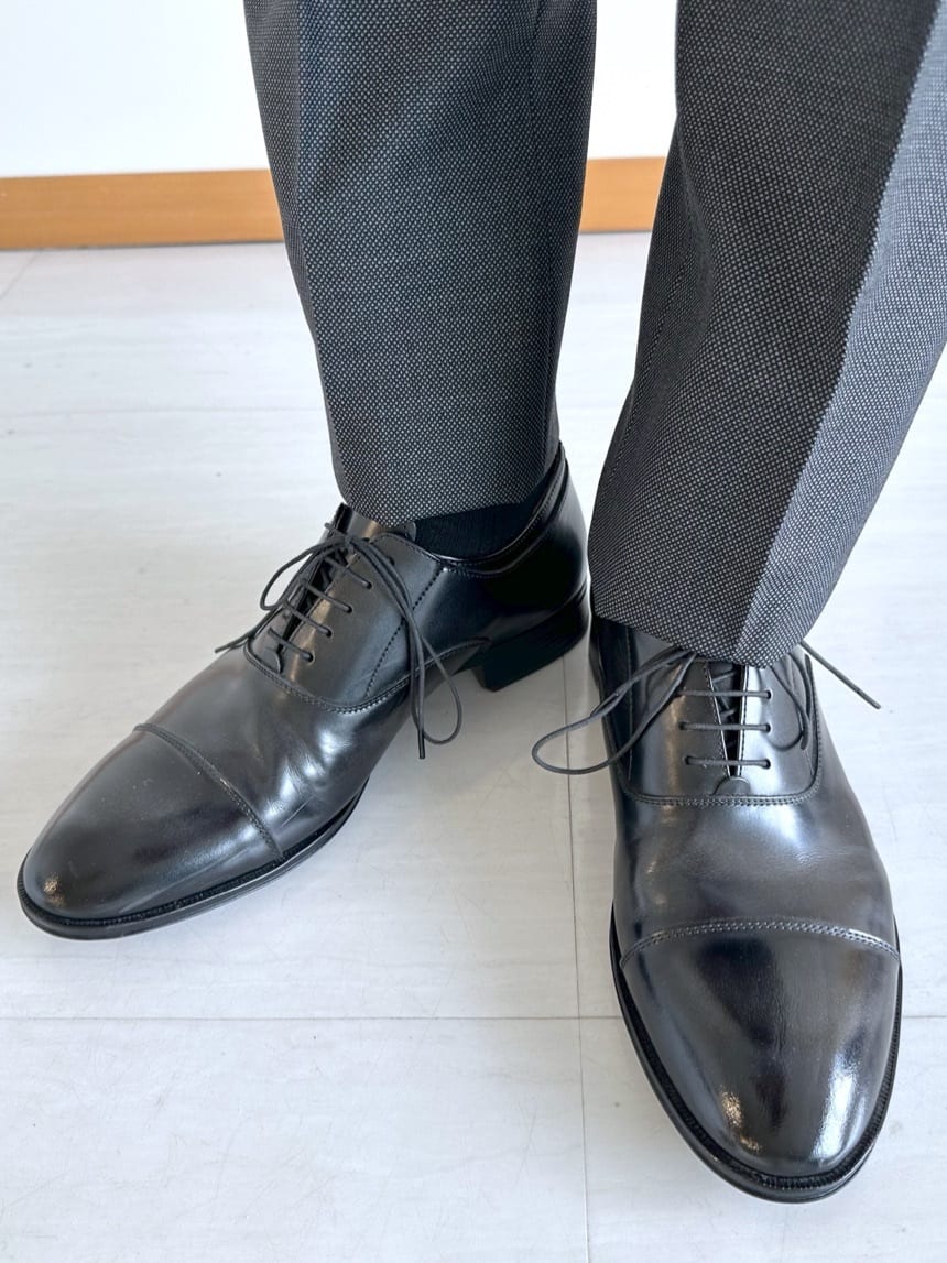 イッシーさんの「TAKEO KIKUCHI｜【Made in JAPAN】ドビーストライプ ドレス シャツ」を使ったコーディネート