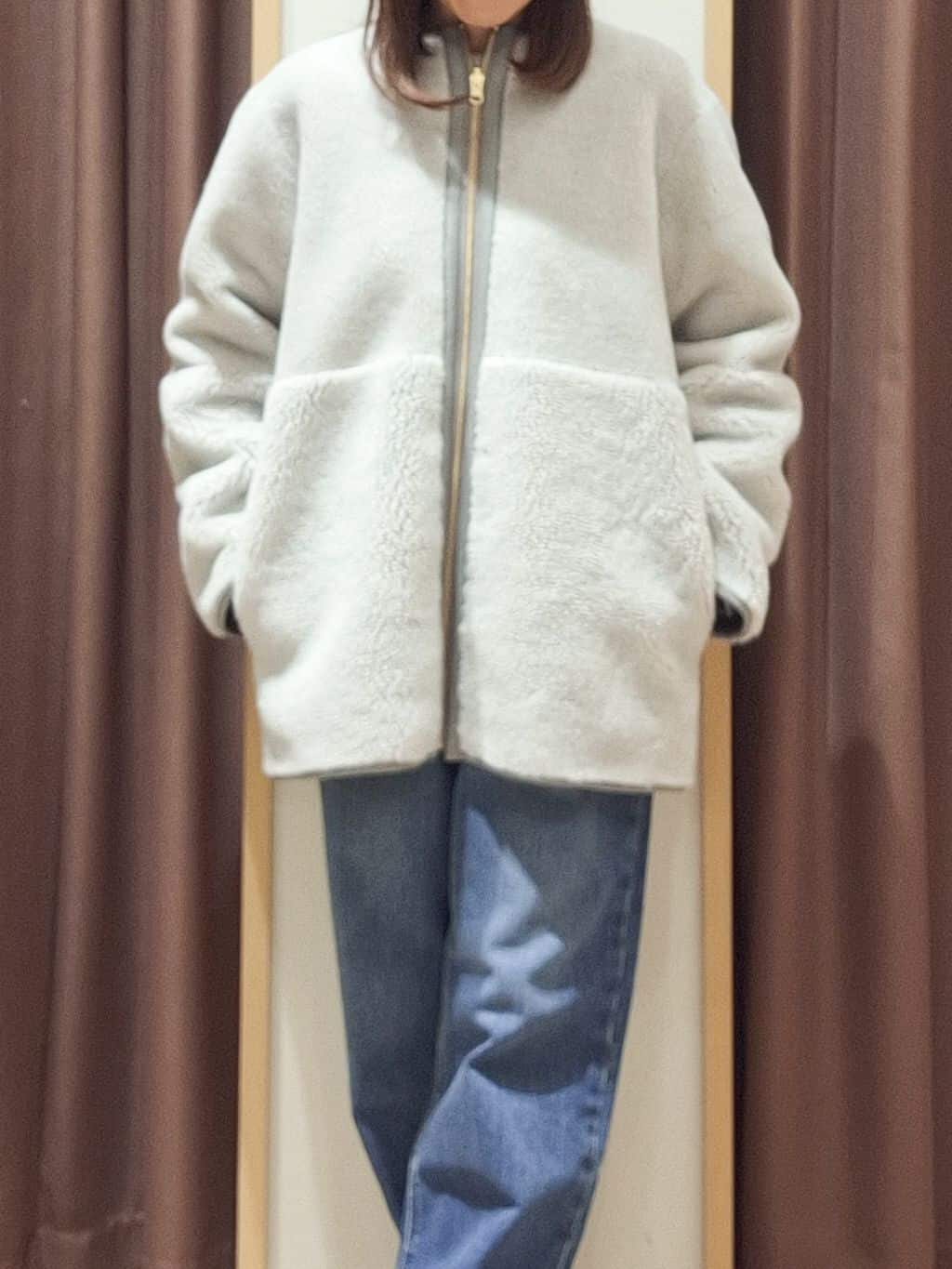 ウタさんの「grove｜【Lee&times;grove別注】STRAIGHT DENIM PANTS」を使ったコーディネート