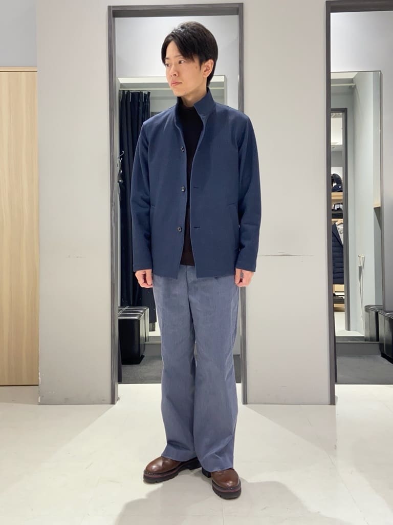わいずみさんの「TAKEO KIKUCHI｜【DOWN FABRIC】ダウンファブリック スタンドカラーブルゾン」を使ったコーディネート