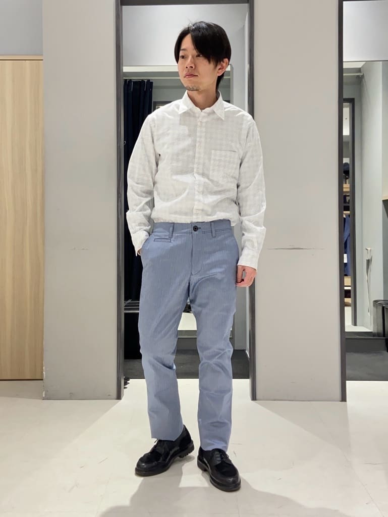 わいずみさんの「TAKEO KIKUCHI｜【360&deg;ストレッチ／セットアップ対応】None Of Stress ジャケット」を使ったコーディネート