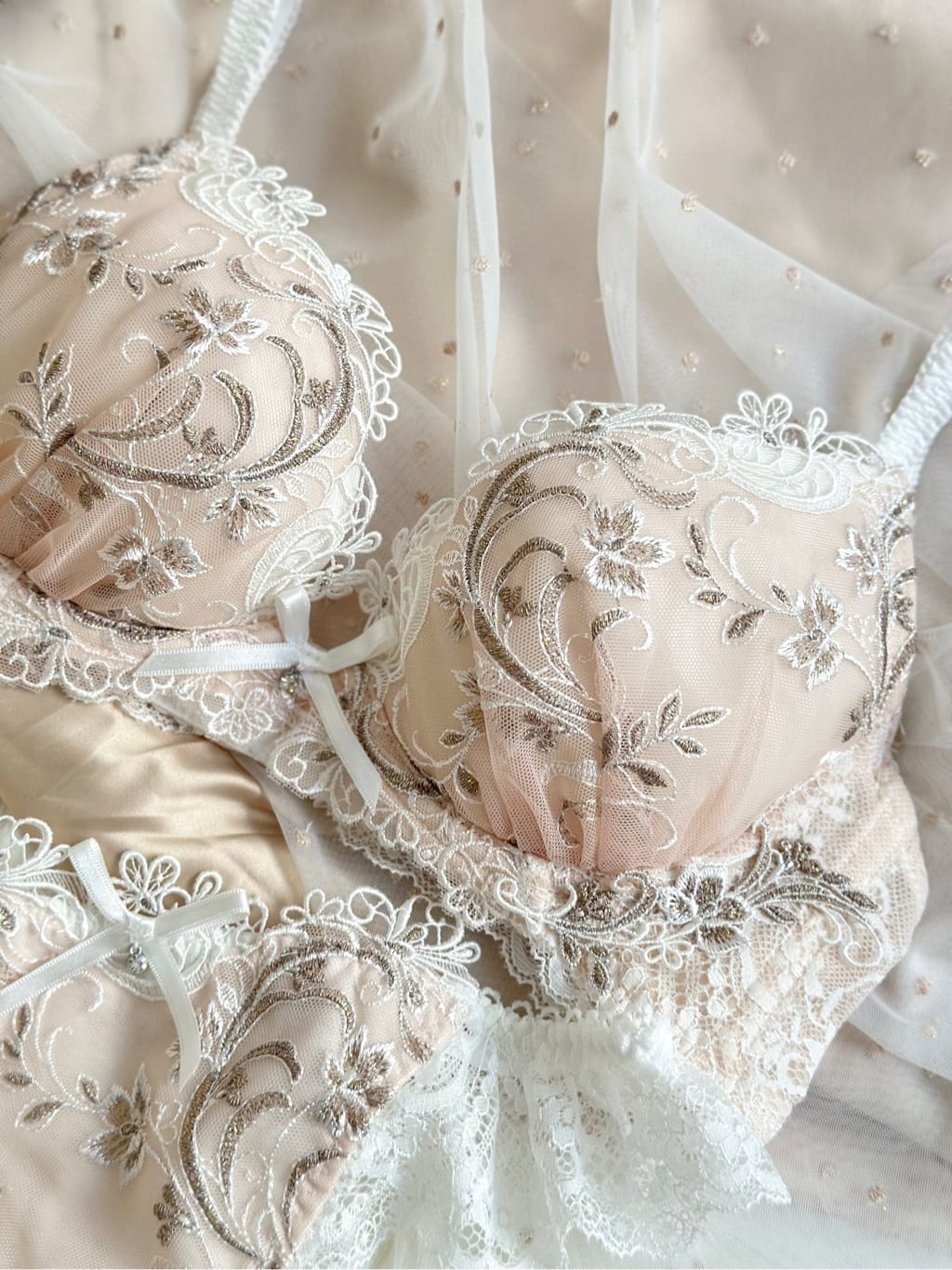 misakiさんの「Risa Magli｜カロリーネ ブラジャー（B-D）＜S Make Type＞」を使ったコーディネート
