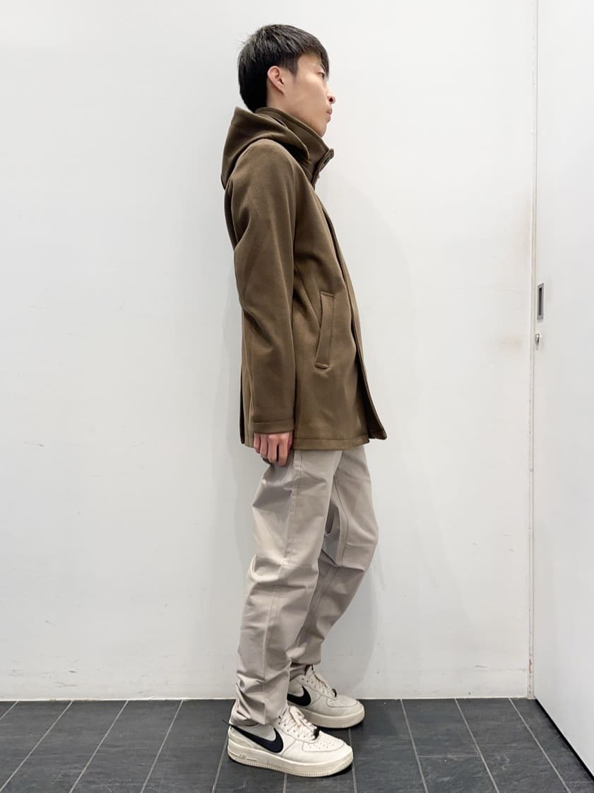 ちびちゃんさんの「THE SHOP TK｜【オールシーズン穿ける！】7DAYSストレッチへリンボンパンツ　ON&hArr;OFF兼用」を使ったコーディネート