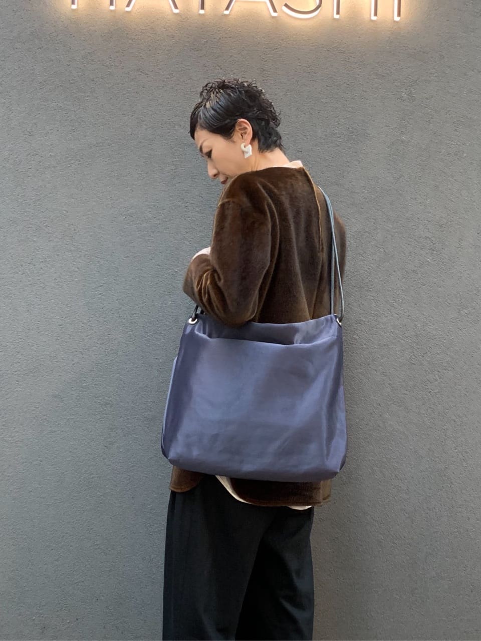 Kさんの「HIROKO HAYASHI｜ENORME RASO（エノルメ ラーゾ）ショルダーバッグ」を使ったコーディネート