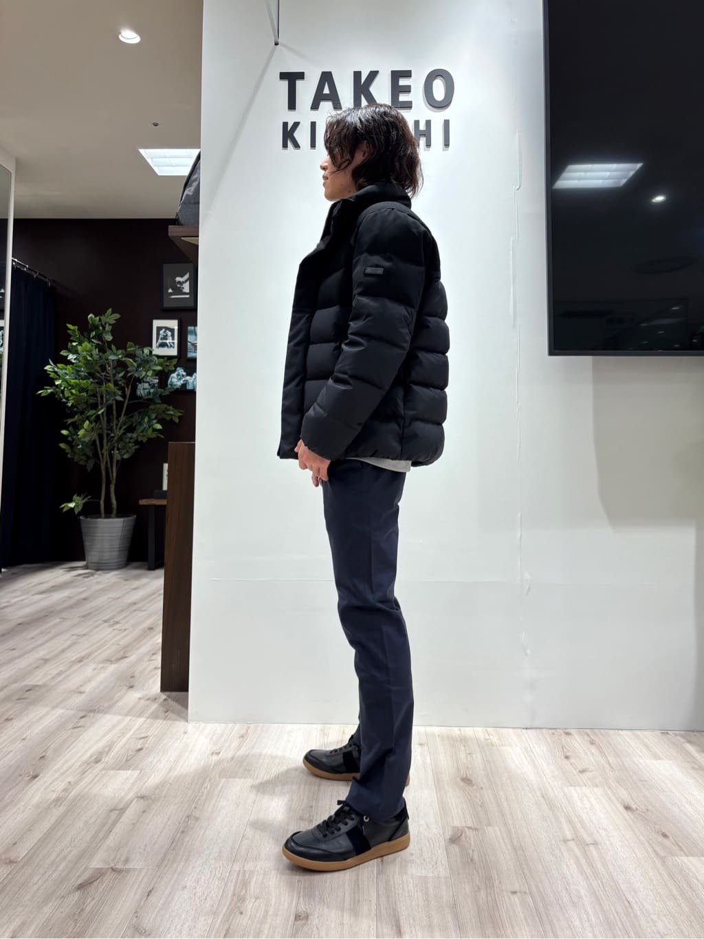 Kaiさんの「TAKEO KIKUCHI｜【全7サイズ&times;8色展開！】トップマルチヘリンボン パンツ」を使ったコーディネート