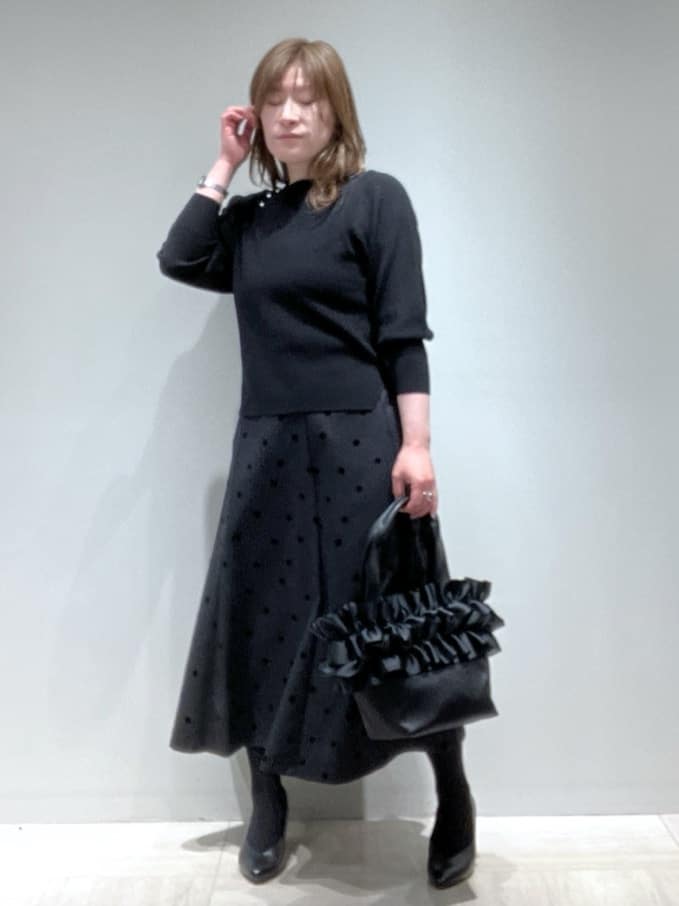 関根さんの「Reflect｜」を使ったコーディネート