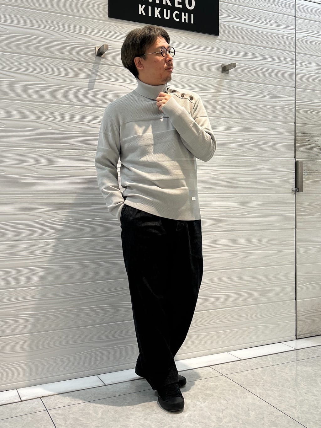 すーさんの「TAKEO KIKUCHI｜【3WAY】ジャカード グレンチェック ダウンライナー ブルゾン」を使ったコーディネート