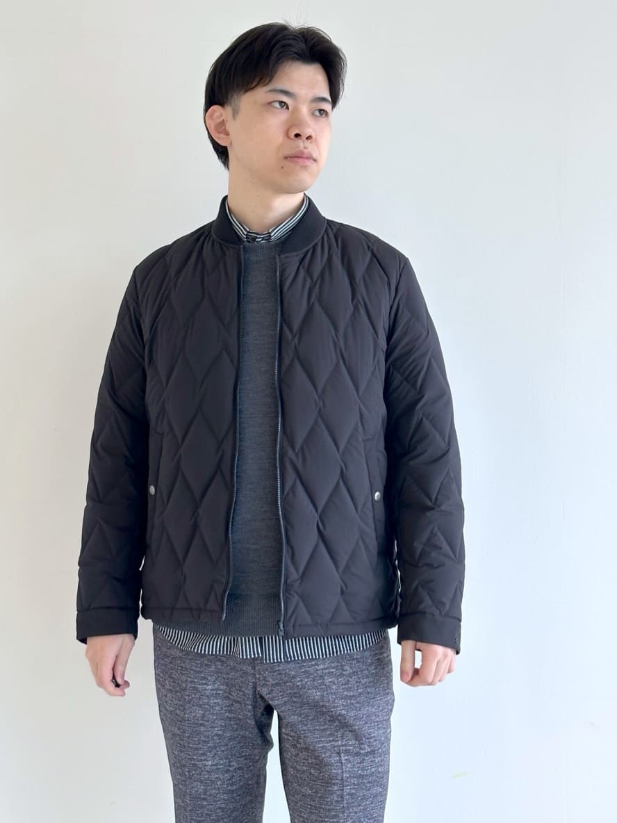 イッシーさんの「TAKEO KIKUCHI｜【ONOFF対応】TRダブルニット ストレッチパンツ」を使ったコーディネート