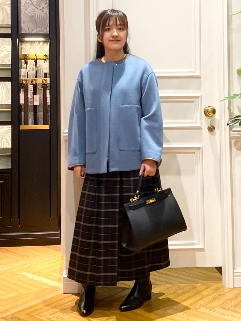 c.wさんの「DRESSTERIOR｜◆ストレッチフルニードルプルオーバーニット」を使ったコーディネート