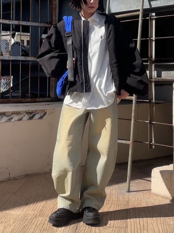 川本葵さんの「tk.TAKEO KIKUCHI｜◆【パフィーシリーズ】ロータスショルダー」を使ったコーディネート