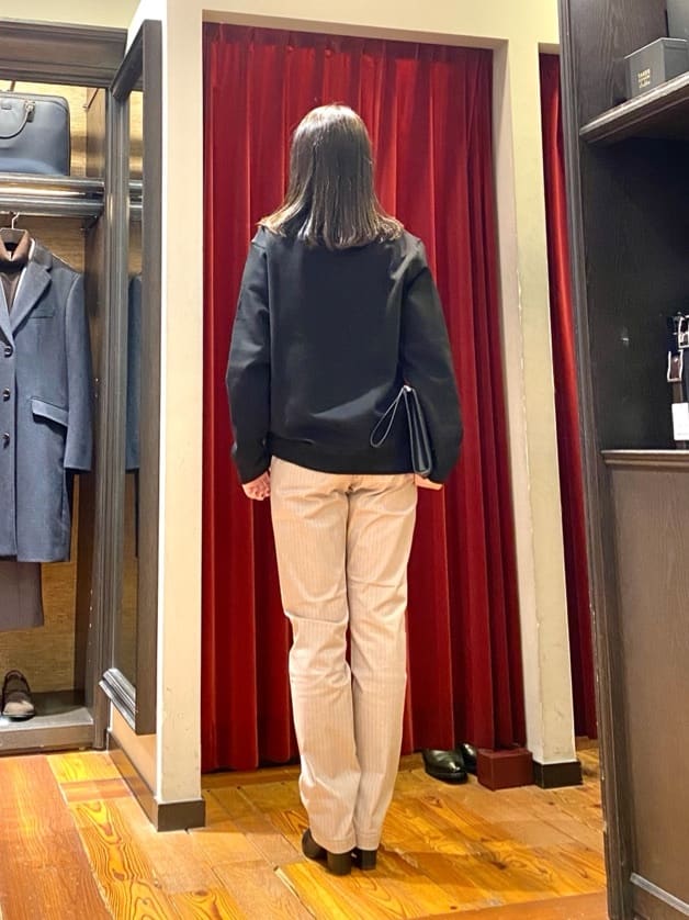 かわぴーさんの「TAKEO KIKUCHI｜【Made in JAPAN】播州織 ヘリンボン ストレート パンツ」を使ったコーディネート