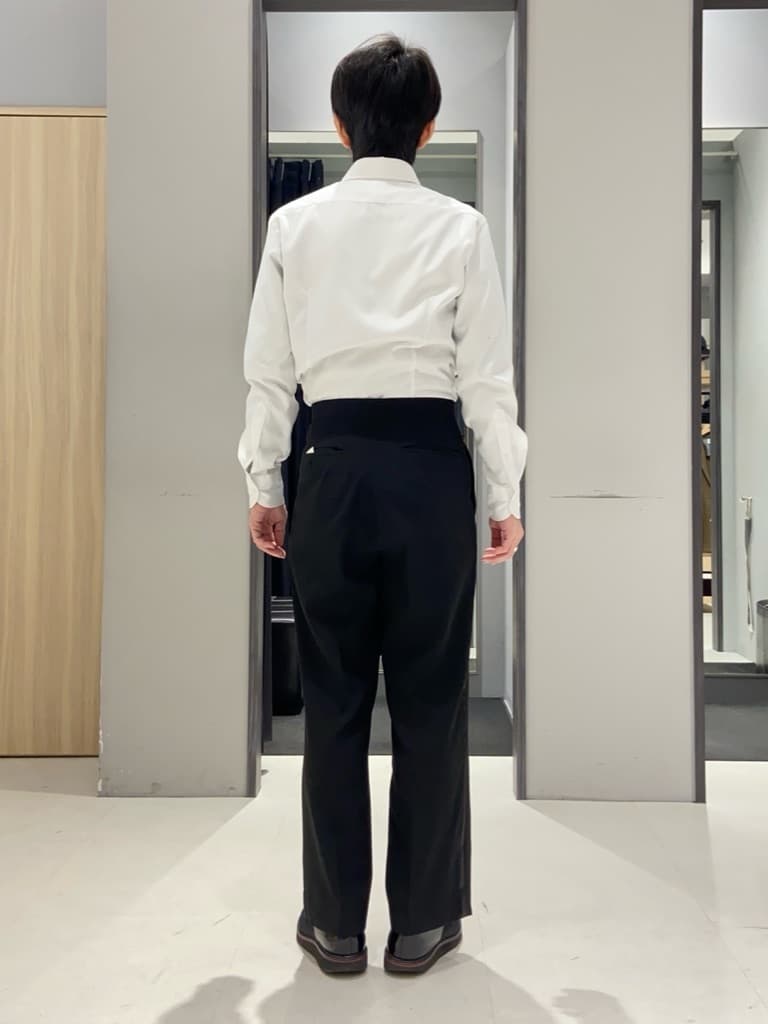 わいずみさんの「TAKEO KIKUCHI｜【Made in JAPAN】市松紋 ドレスシャツ」を使ったコーディネート