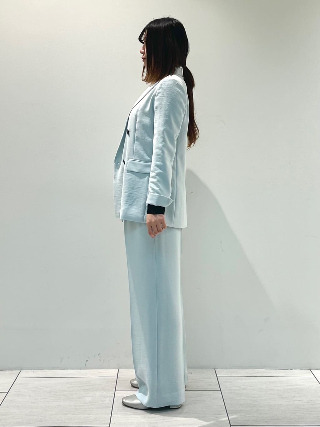 kanonさんの「INDIVI｜◆【着る日傘/遮熱/UVケア】ダブルジャケット」を使ったコーディネート