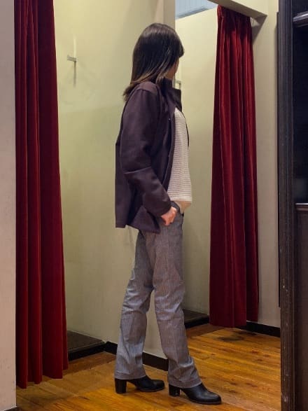 かわぴーさんの「TAKEO KIKUCHI｜【DOWN FABRIC】ダウンファブリック スタンドカラーブルゾン」を使ったコーディネート