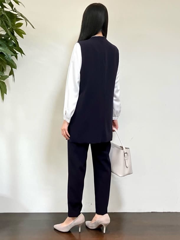 カレンさんの「UNTITLED｜【追加6/日本製】2連フェイクパールネックレス」を使ったコーディネート